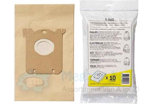 PHILIPS / Electrolux / AEG S-bag stofzuigerzakken