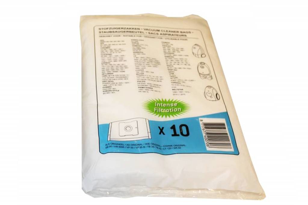 UNI-BAG: Philips / A E G / DAEWOO / SAMSUNG / Nilfisk / Tristar / Primera / Kalorik intense filtration Stofzuigerzakken