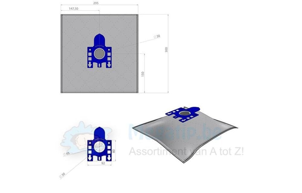 MIELE F/J/M Stofzuigerzakken intense filtration
