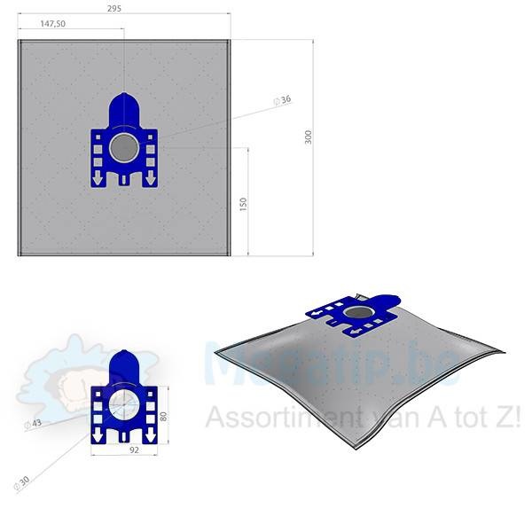 MIELE F/J/M Stofzuigerzakken intense filtration