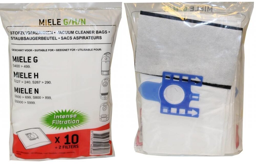 MIELE G/H/N Stofzuigerzakken intense filtration