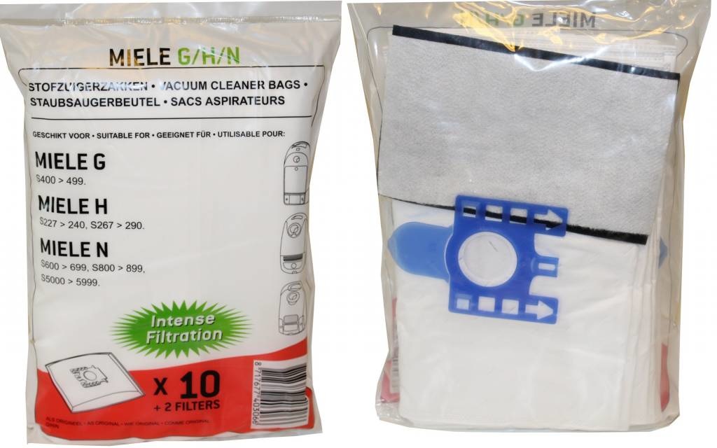 MIELE G/H/N Stofzuigerzakken intense filtration