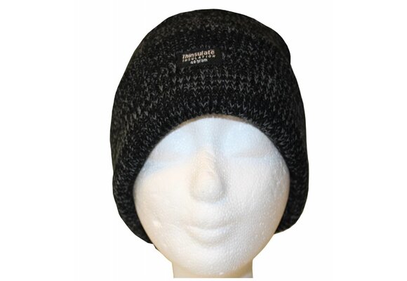Muts Thinsulate grijs gespikkeld