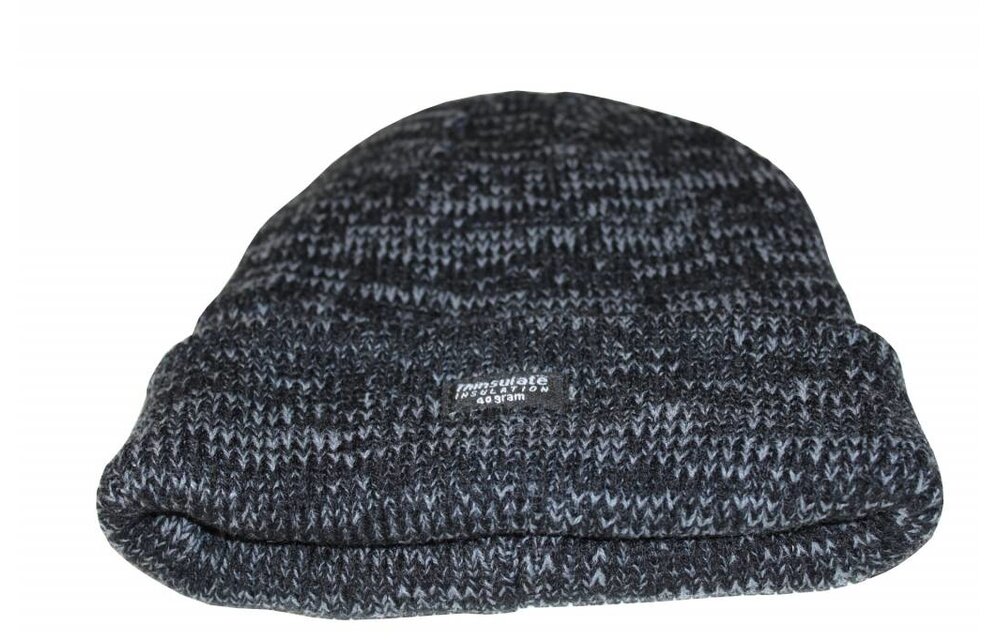 Muts Thinsulate grijs gespikkeld