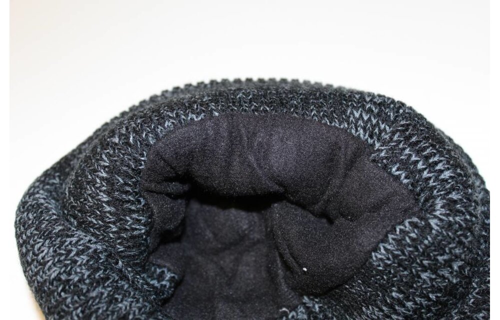 Muts Thinsulate grijs gespikkeld