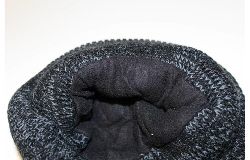 Muts Thinsulate grijs gespikkeld