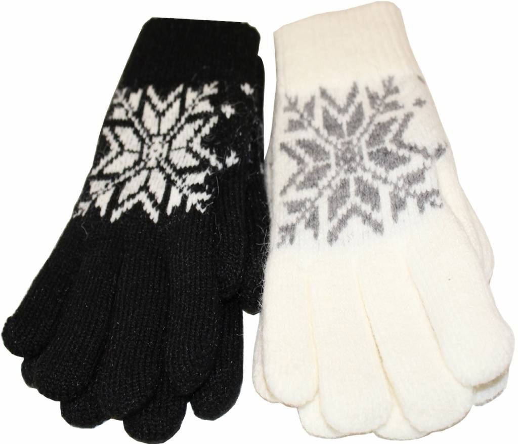 Handschoenen Dames met stermotief