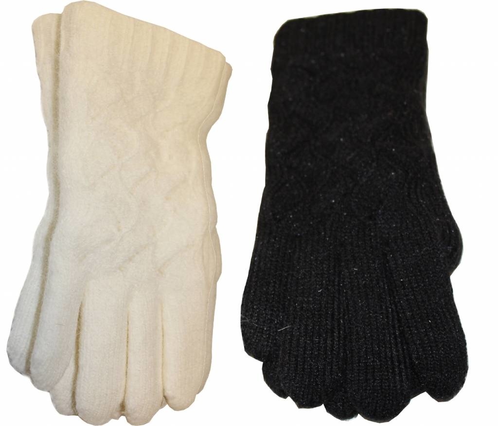 Handschoenen Dames fijne kabel