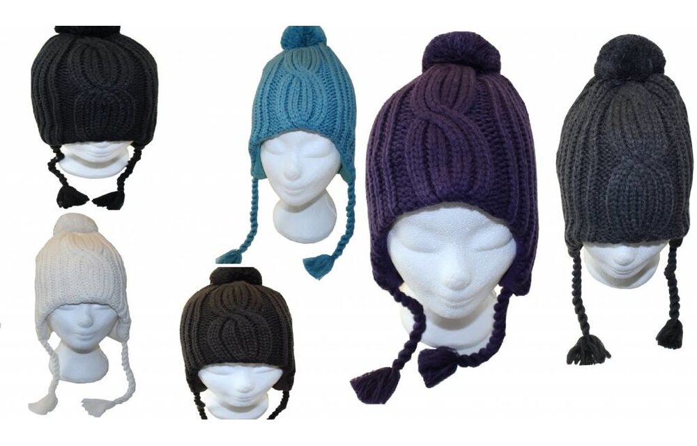 Muts dik gebreid Meisjes in verschillende kleuren