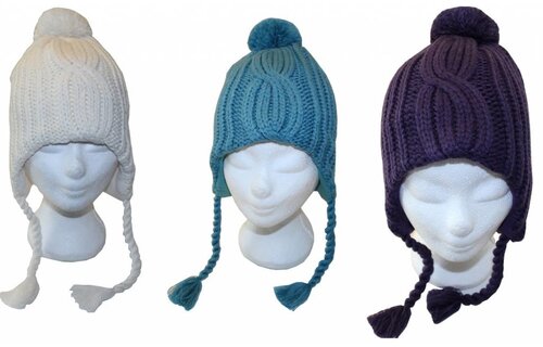 Muts dik gebreid Meisjes in verschillende kleuren