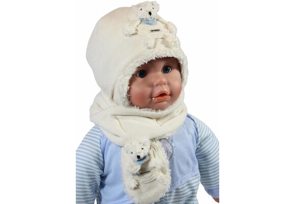 Baby Muts en Sjaal Fleece / Teddy
