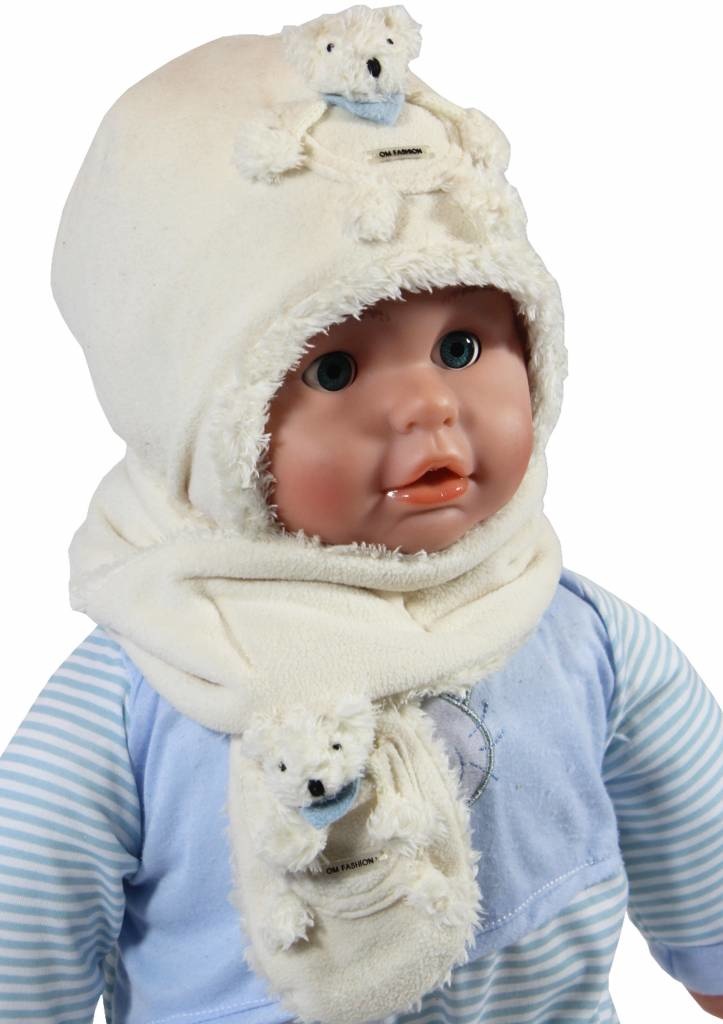 Baby Muts en Sjaal Fleece / Teddy