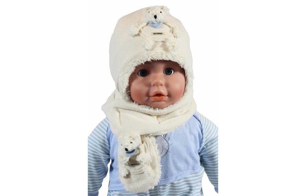 Baby Muts en Sjaal Fleece / Teddy