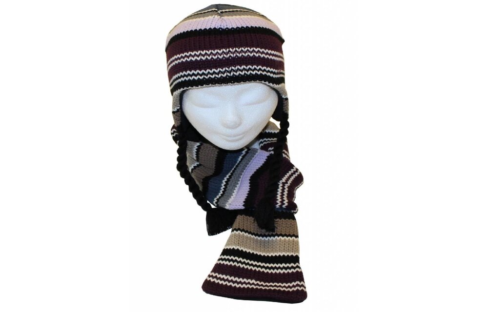 Muts & Sjaal gestreept Meisjes