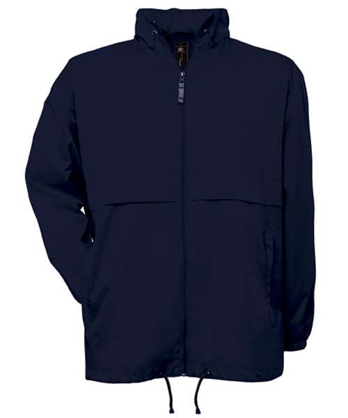 Regenjas B&C K-Way model Met Voering Adult