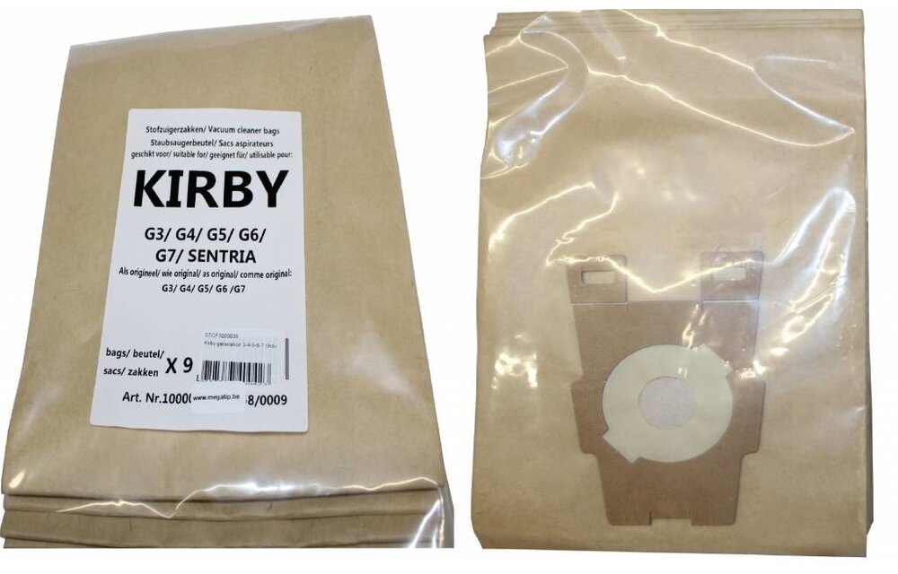 KIRBY Generation 3/ 4/ 5/ 6/ G7/ G10/ Stofzuigerzakken
