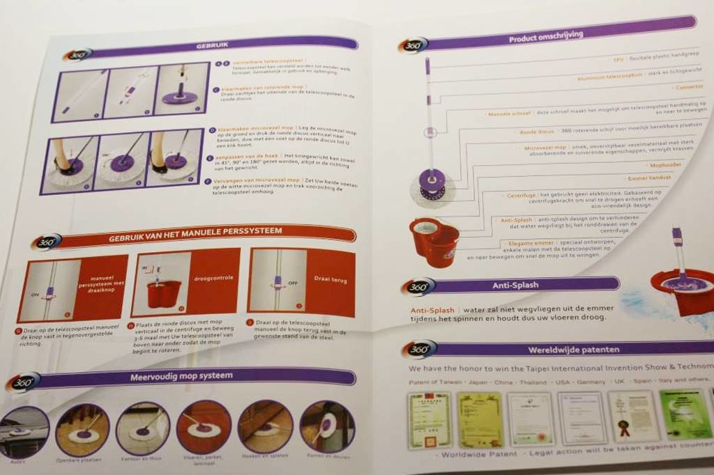 Supa Mop Spinning mop "Turbo"