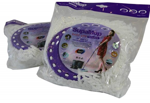 Supa mop vervangmop Microvezel