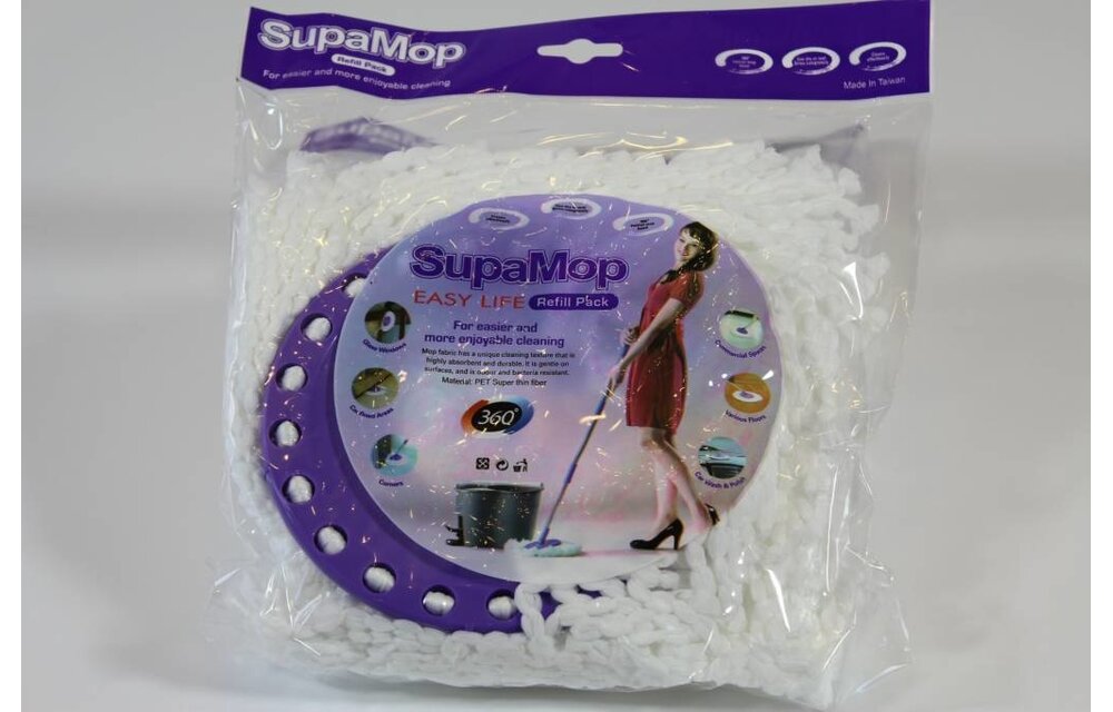Supa mop vervangmop Microvezel