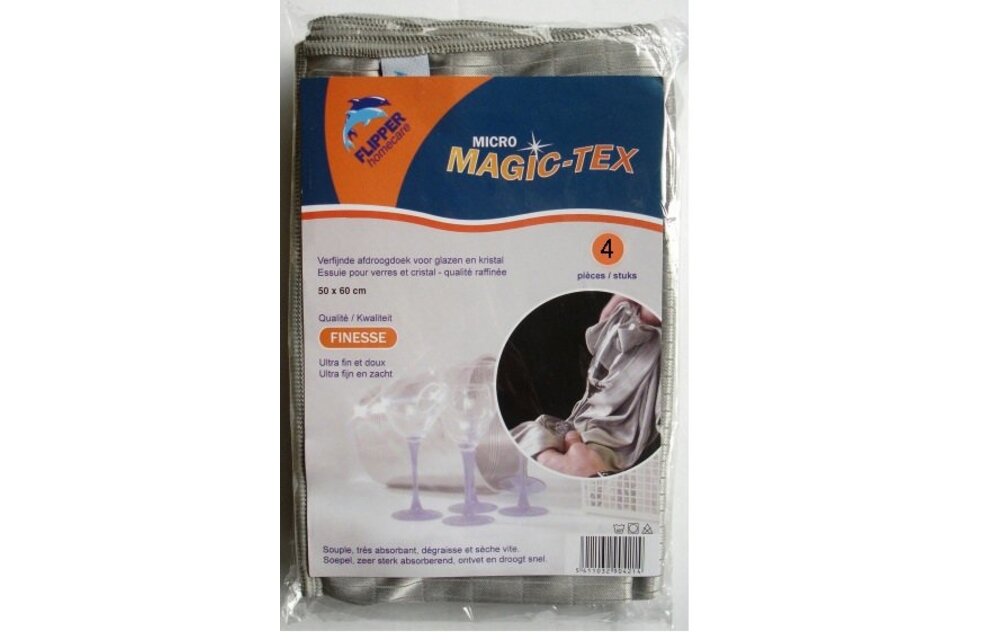 Microvezel Verfijnde Afdroogdoek set van 4 stuks