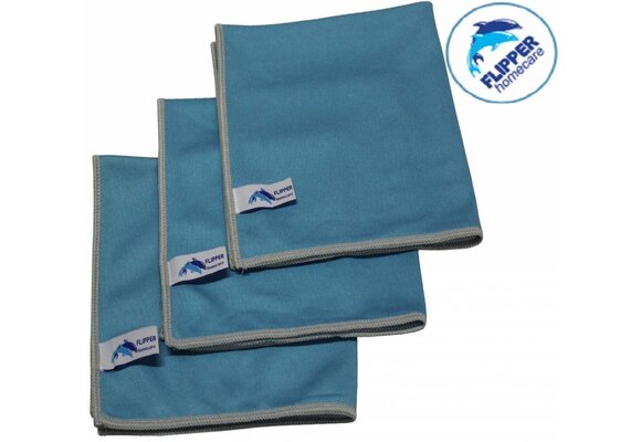 Microvezel Glas & Vensterdoek Silky 3 st.