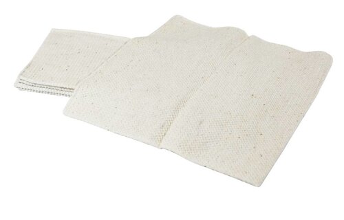 Katoenen Vaatdoek Ecru 35 x 35 cm. set van 5 stuks