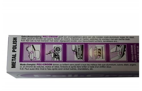 Poli-Croom Metal polisch Tube 210 gram