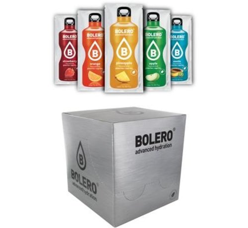 Bolero  Drinks, 12 smaken proefpakket. Laat je verrassen! 12x9 gram