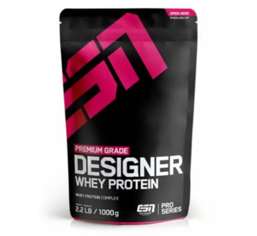 ESN  Designer Whey Protein eiwit, Cookies & Cream 1000 gram