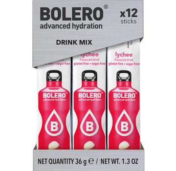 Bolero  Sticks (Sachets), smaak Lychee (12x3 gram)