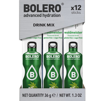 Bolero  Sticks (Sachets), smaak Waldmeister (12x3 gram)