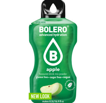 Bolero  Sticks (Sachets), smaak Apple (12x3 gram)