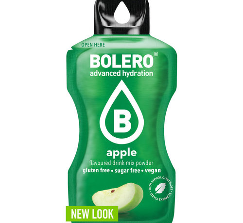 Bolero  Sticks (Sachets), smaak Apple (12x3 gram)