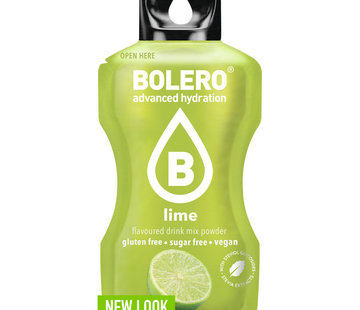 Bolero  Sticks (Sachets), smaak Lime (12x3 gram)