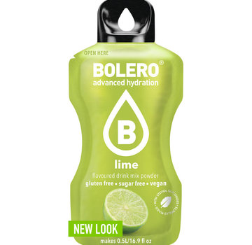 Bolero  Sticks (Sachets), smaak Lime (12x3 gram)