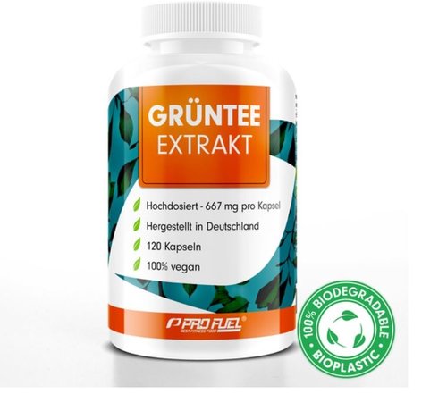 ProFuel GREEN TEA extract groene thee (120 capsules)