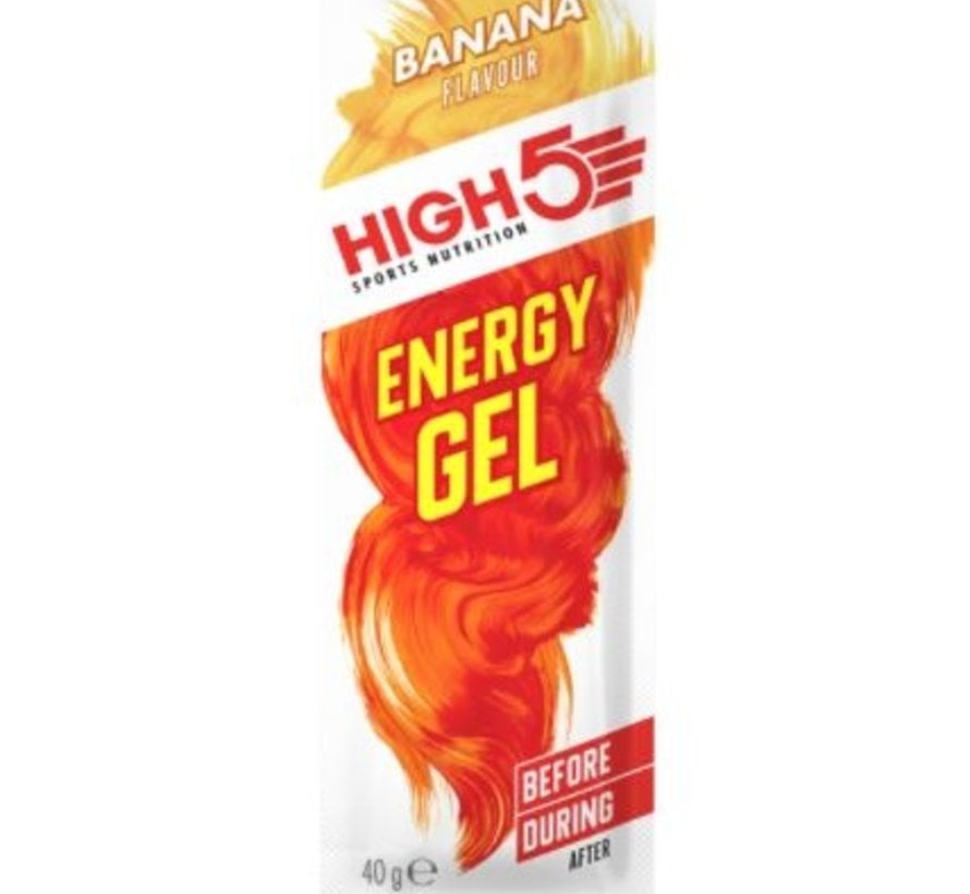 Energy gel sachet banana, 40 gram.