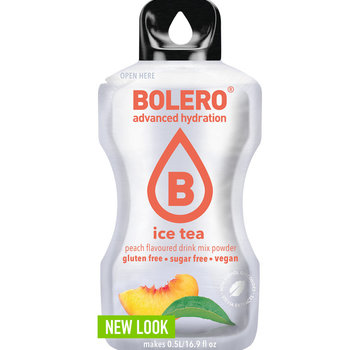 Bolero  Sticks (Sachets), smaak Ice Tea Peach (12x3 gram)