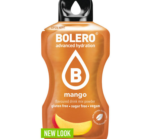 Bolero  Sticks (Sachets), smaak Mango (12x3 gram)