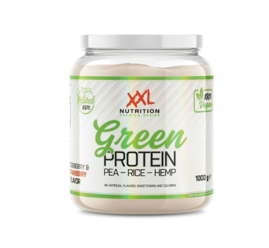 Green protein, Vanille 1000 gram