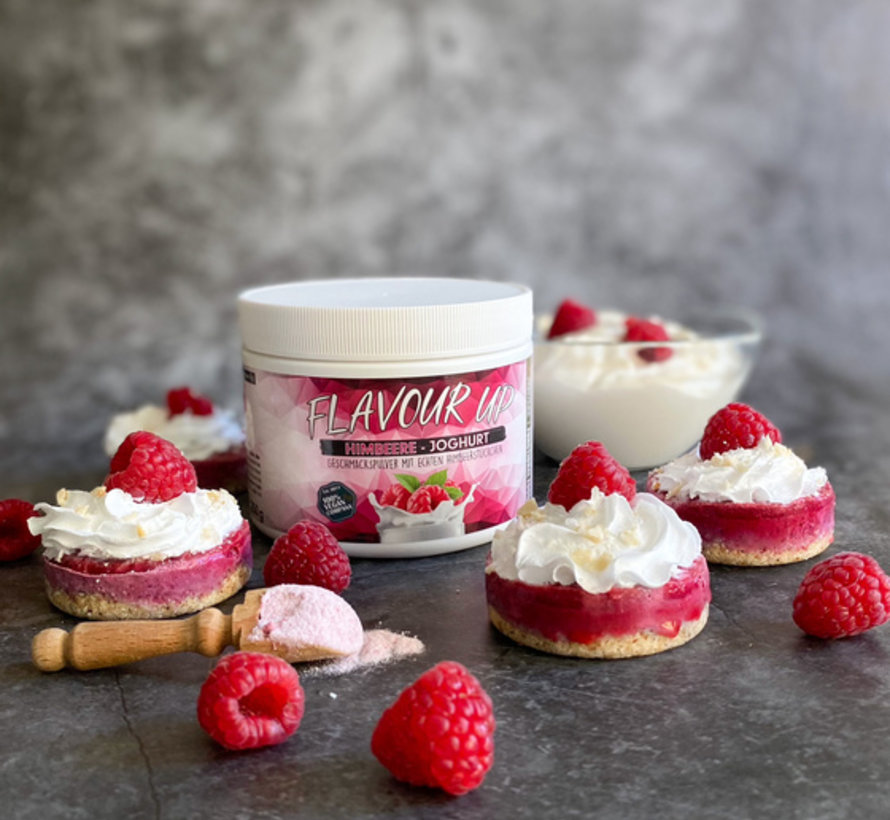 FLAVOUR UP Smaakpoeder Frambozen yoghurt (250 gram)