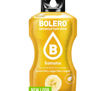 Bolero  Sticks (Sachets), smaak Banana  (12x3 gram)