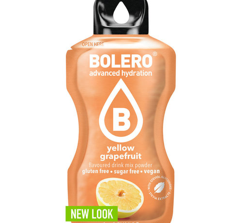 Bolero  Sticks (Sachets), smaak Grapefruit-Yellow (12x3 gram)