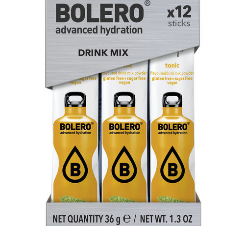 Bolero  Sticks (Sachets), smaak Tonic (12x3 gram)
