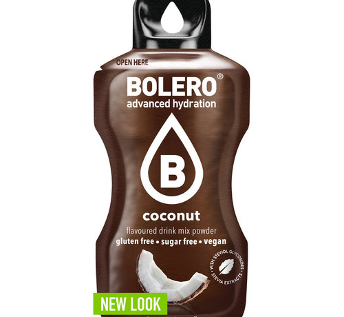 Bolero  Sticks (Sachets), smaak Coconut (12x3 gram)