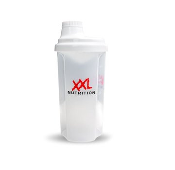 XXL  Shaker wit (bidon) 500ml