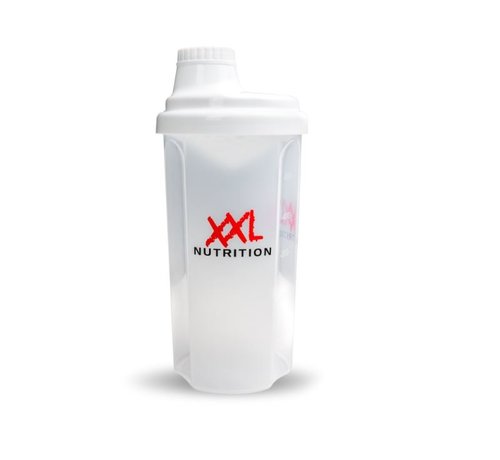 XXL  Shaker wit (bidon) 500ml