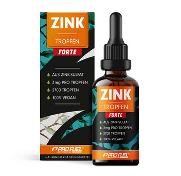 ProFuel Zink druppels Forte - 2700 druppels, flesje van 100 ml