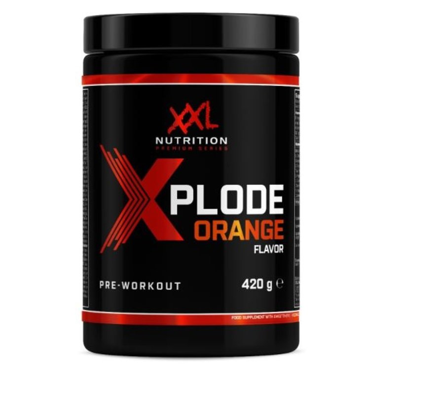 Xplode pre-workout - 420 gram (60 doseringen) - Orange