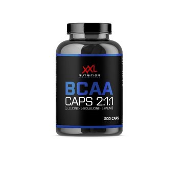 XXL  BCAA Caps 1000mg 2:1:1 verhouding. 200 caps